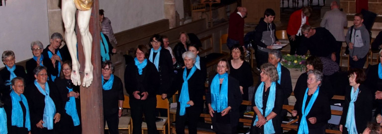 Gospelchor im Einsatz