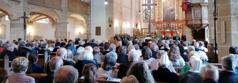 Gottesdienst mit Gospelchor in der Stadtkirche Gunzenhausen